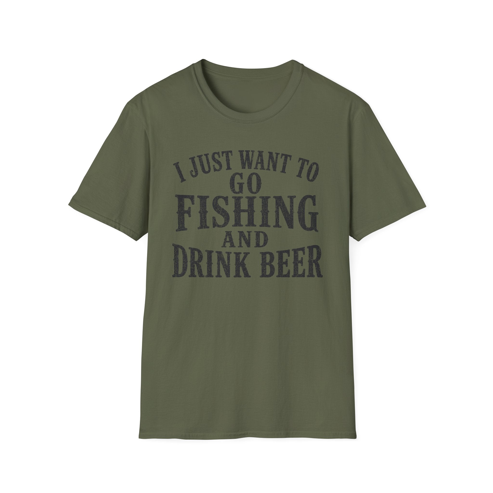 I Just Want To Go Fishing T-Shirt