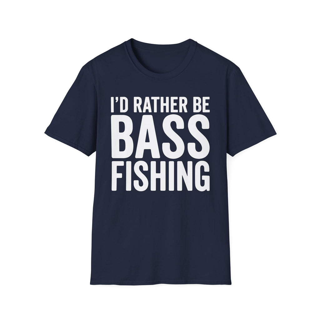 I Rather Be Bass Fishing T-Shirt