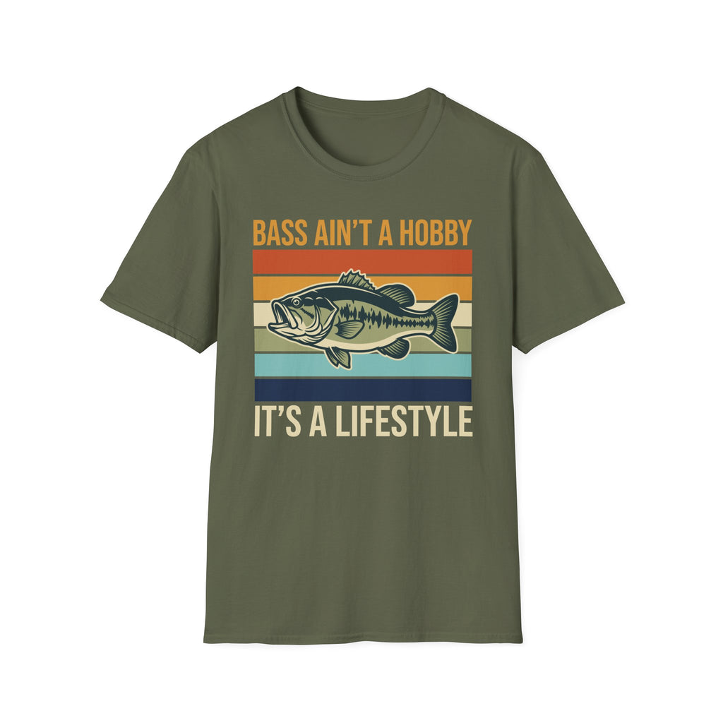 Bass Ain't A Hobby It's A Lifestyle T-Shirt