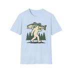 Bigfoot Caught A Bass T-Shirt