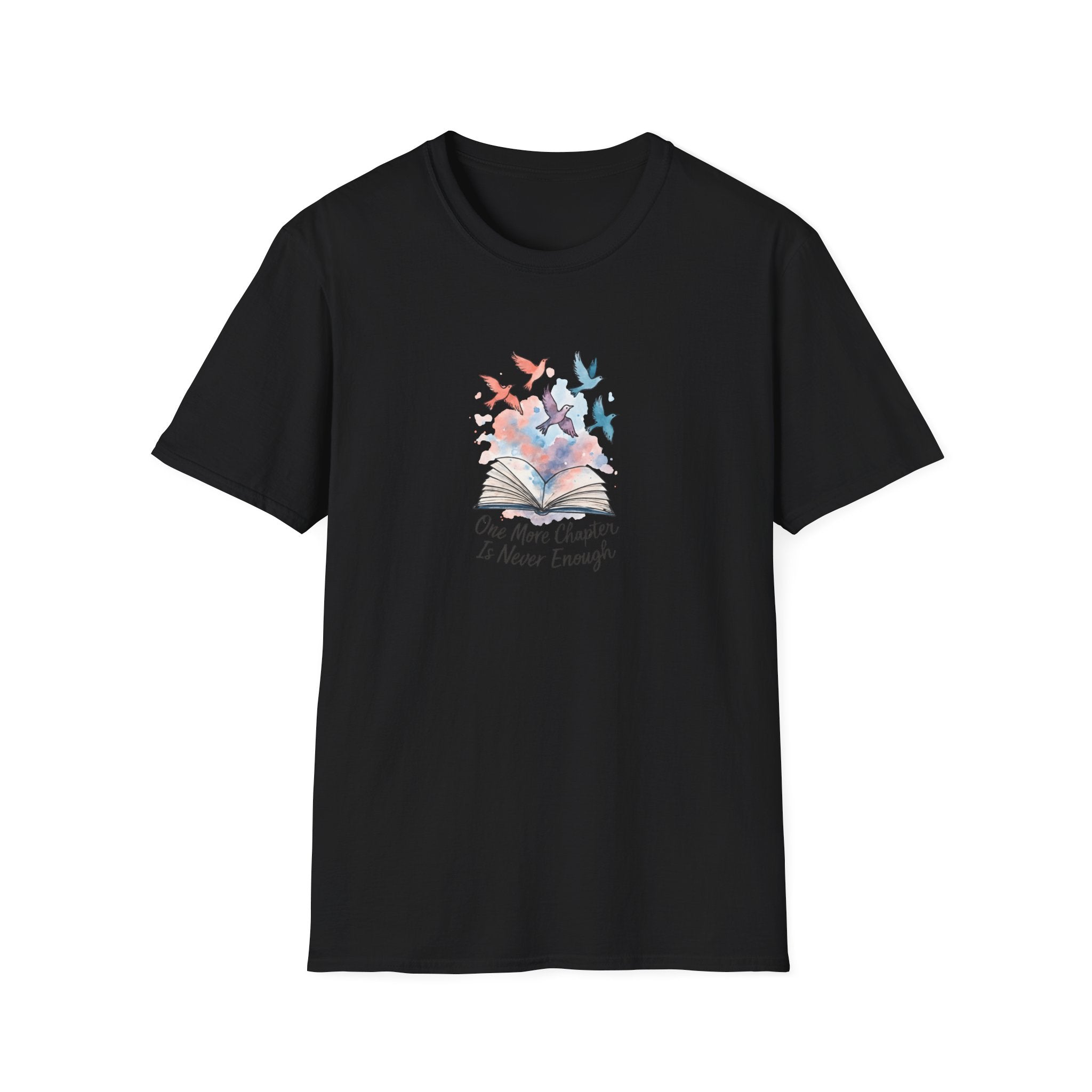 Open Book and Birds T-Shirt