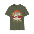 Just A Boy Who Loves Fishing T-Shirt