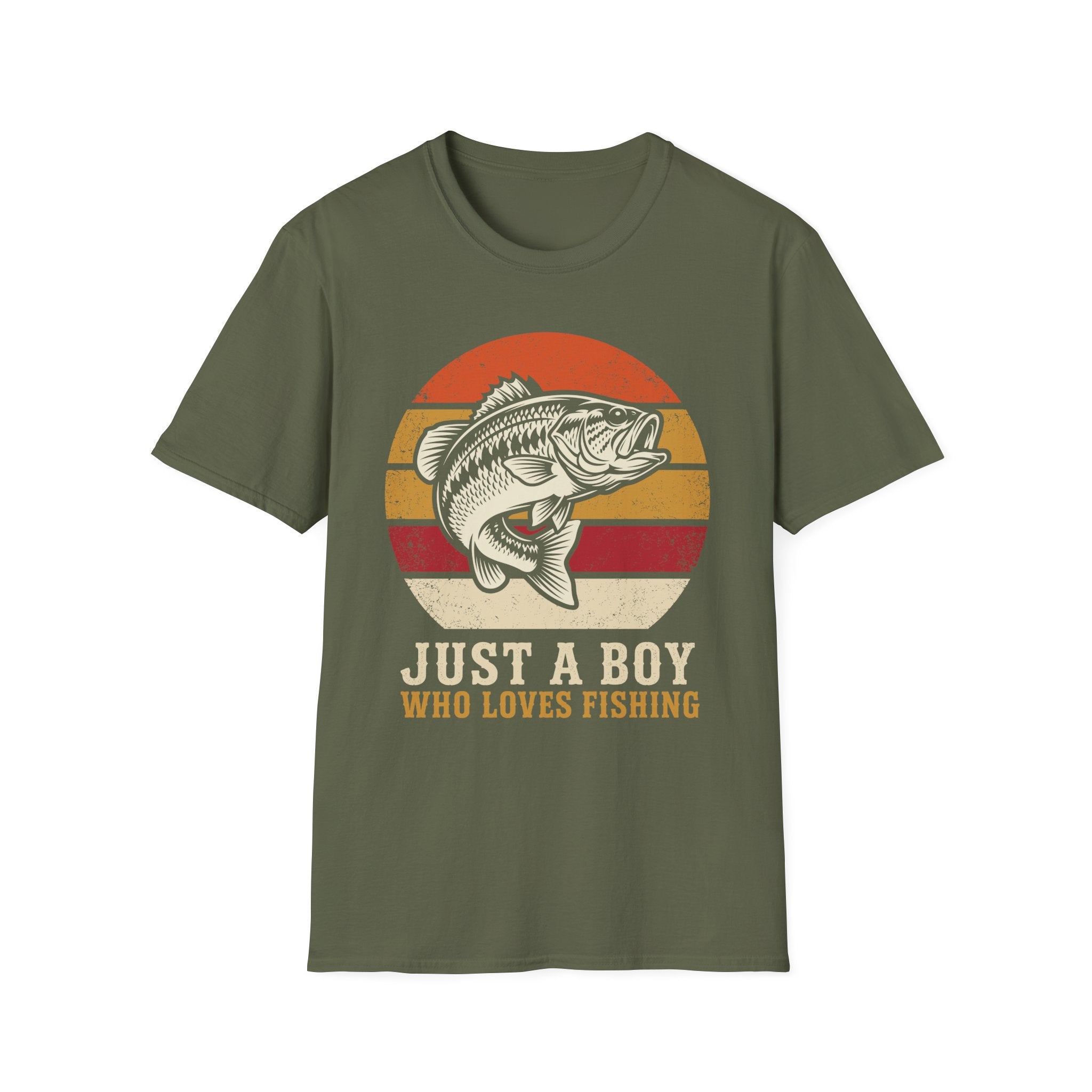 Just A Boy Who Loves Fishing T-Shirt
