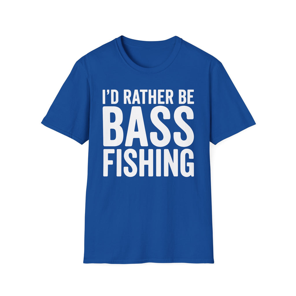 I Rather Be Bass Fishing T-Shirt