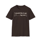 I Would Like To Go Fishing T-Shirt
