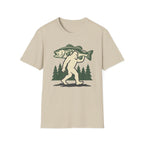 Bigfoot Caught A Bass T-Shirt