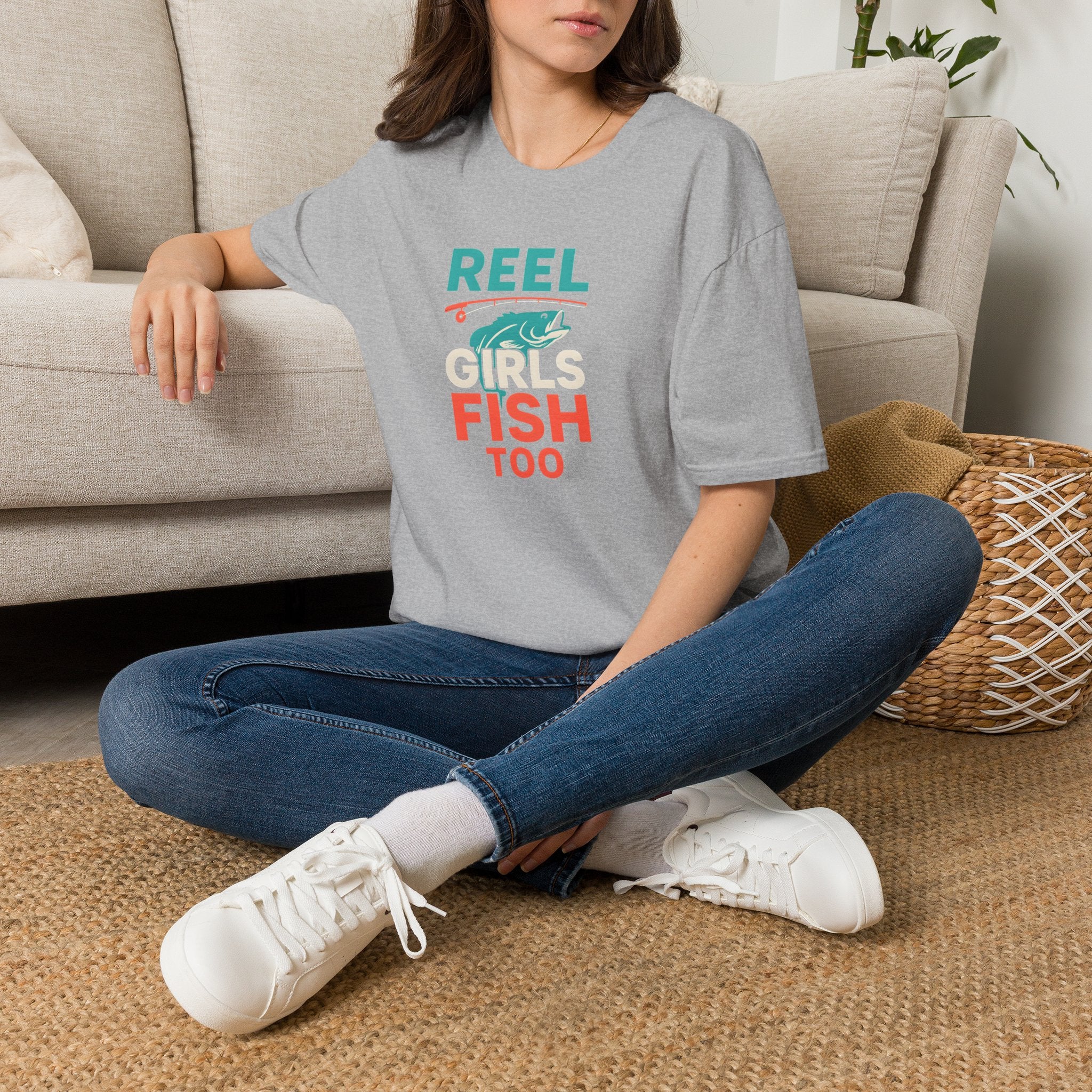 Reel Girls Fish Too T-Shirt