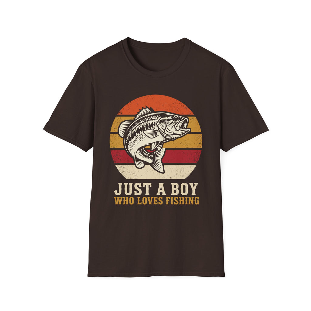 Just A Boy Who Loves Fishing T-Shirt