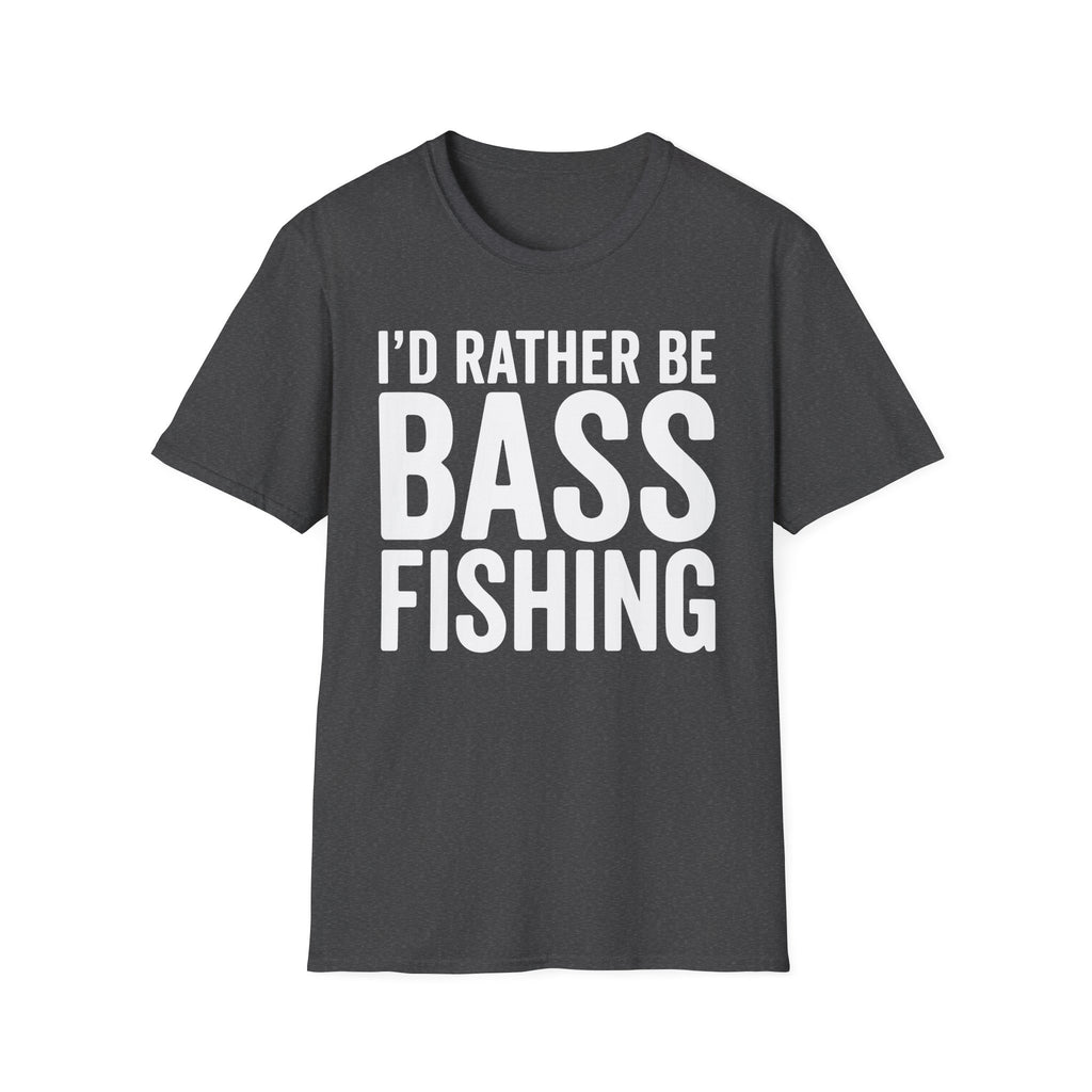 I Rather Be Bass Fishing T-Shirt