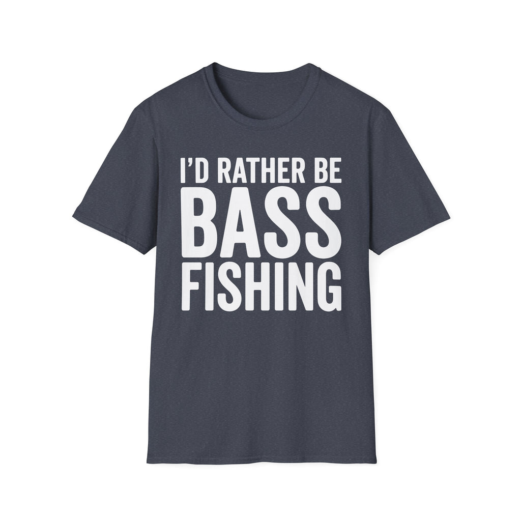I Rather Be Bass Fishing T-Shirt