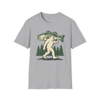 Bigfoot Caught A Bass T-Shirt