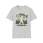 Bigfoot Caught A Bass T-Shirt