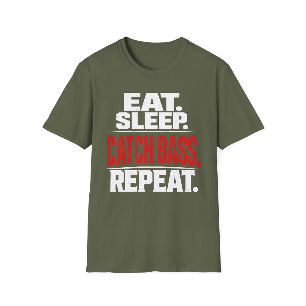 Eat. Sleep. Catch Bass. Repeat T-Shirt
