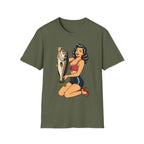 Cute Girl Holding Bass T-Shirt