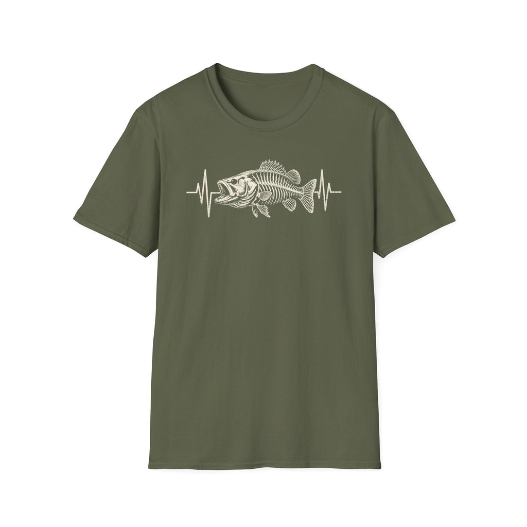 Skeleton Bass Heartbeat T-Shirt