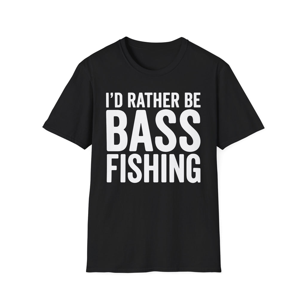 I Rather Be Bass Fishing T-Shirt