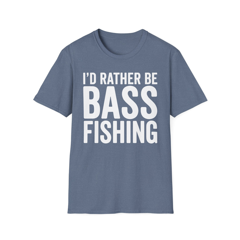 I Rather Be Bass Fishing T-Shirt