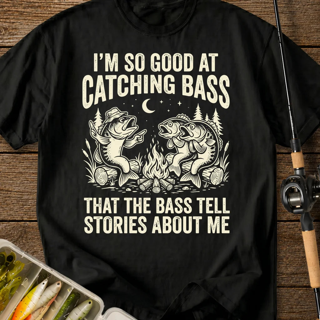 I'm So Good At Catching Bass T-Shirt