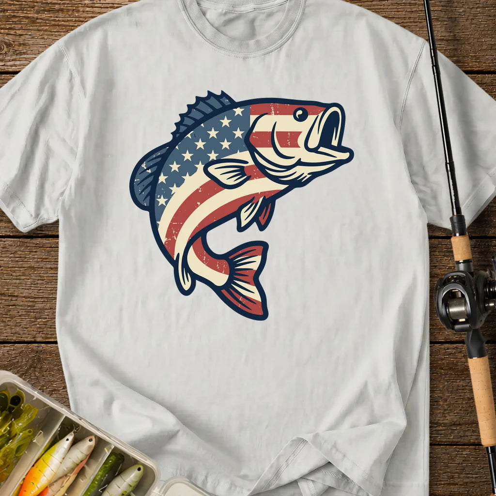 Patriotic Bass 3 T-Shirt